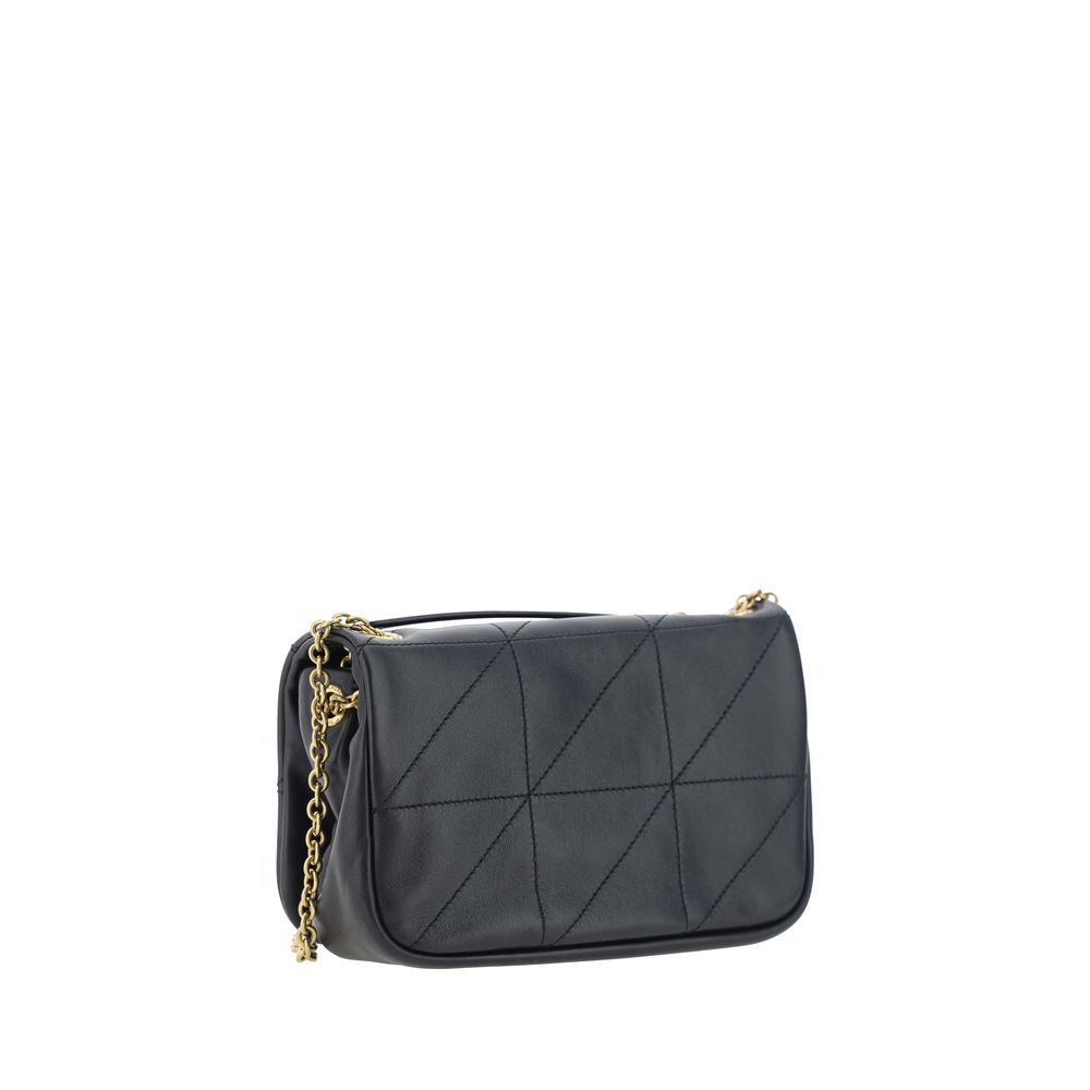Saint Laurent Sort Lam Ovis Aries Aries Skuldertaske