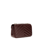 Saint Laurent Bordeaux Lamb Ovis Aries Aries Shoulder Bag