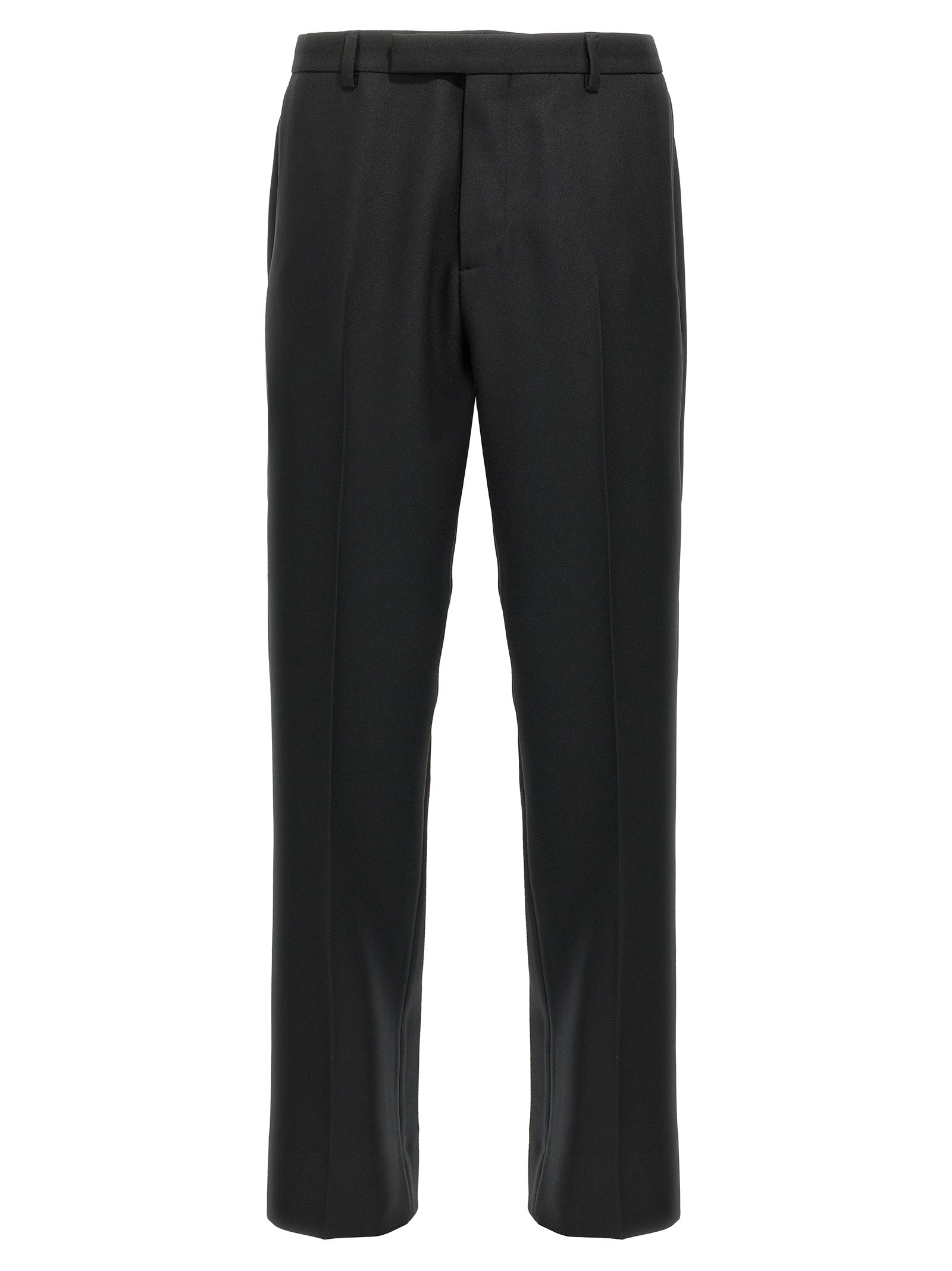Gucci Black Polyester Casual Pants