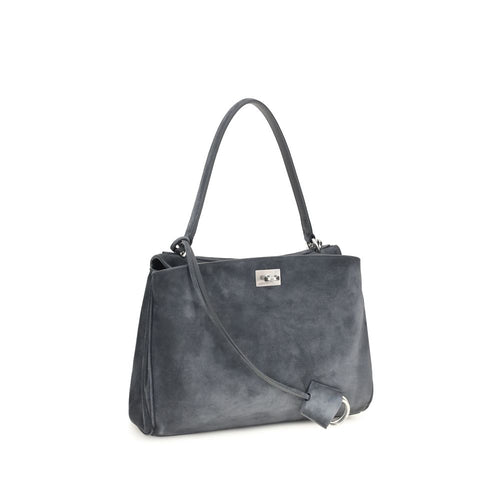 Balenciaga Håndtaske i gråt kalveskind (Bos Taurus)