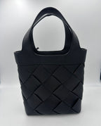 Bottega Veneta BOTTEGA VENETA Small DIAGO Black Handbag