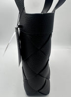 Bottega Veneta BOTTEGA VENETA Small DIAGO Black Handbag