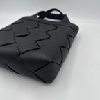 Bottega Veneta BOTTEGA VENETA Small DIAGO Black Handbag