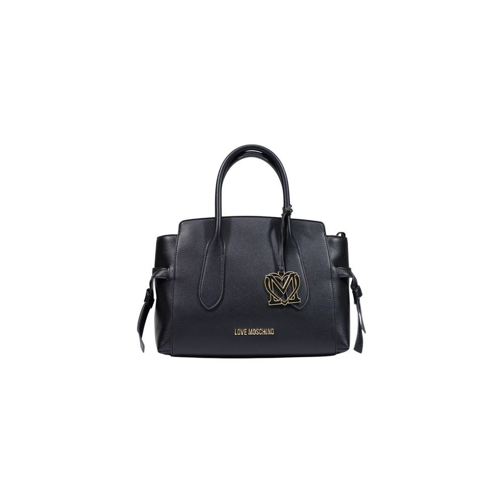 Torebka Love Moschino z czarnego polietylenu