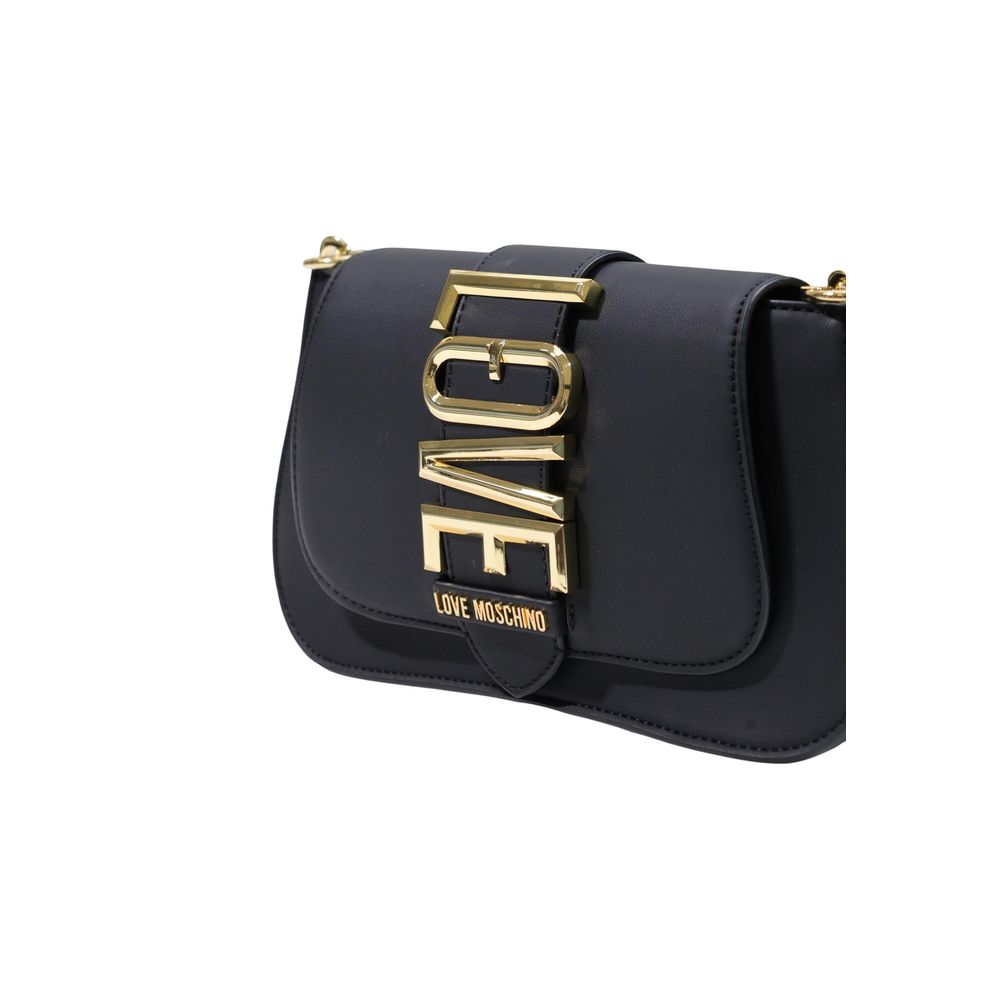 Love Moschino Black Polyethylene Handbag – Mahari