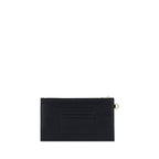 Saint Laurent Sort Kalveskindsclutch i Bos Taurus