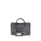 Balenciaga Gray Lamb Ovis Aries Aries Handbag