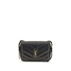 Saint Laurent Sort Lam Ovis Aries Aries Skuldertaske