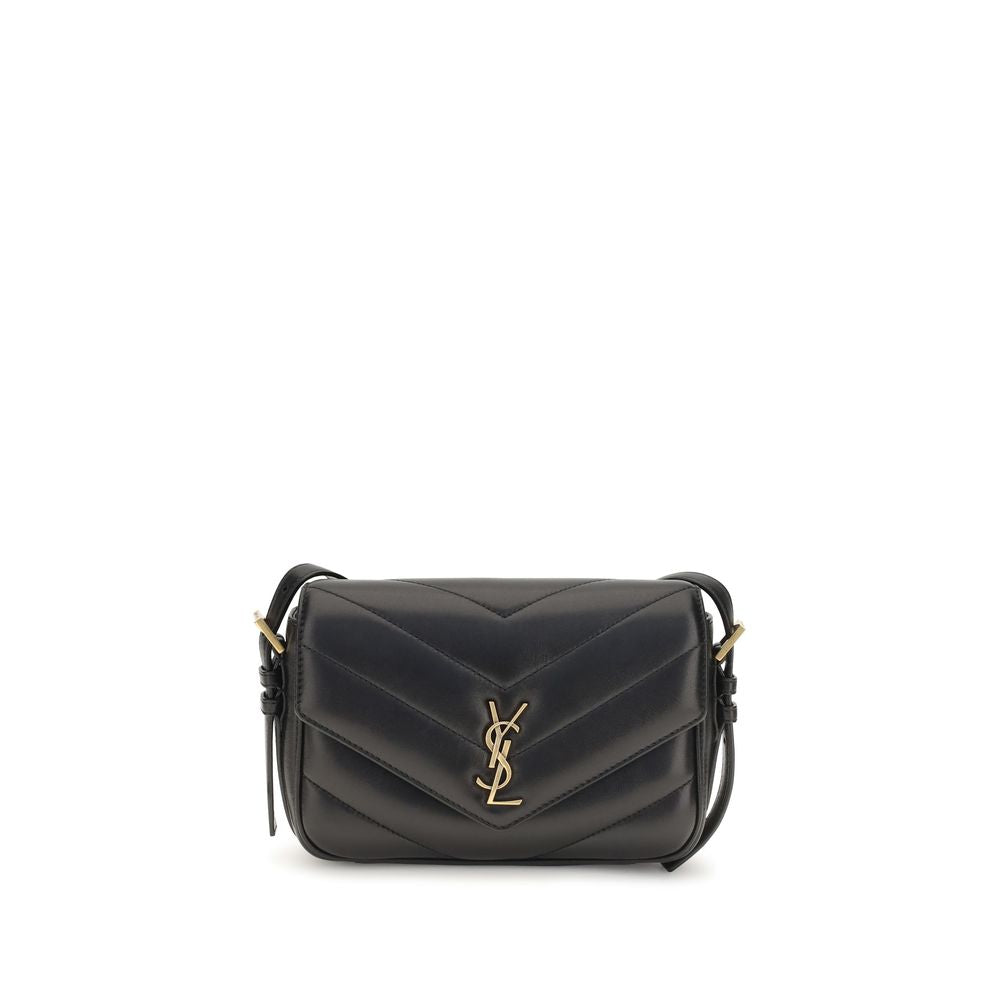 Saint Laurent Sort Lam Ovis Aries Aries Skuldertaske