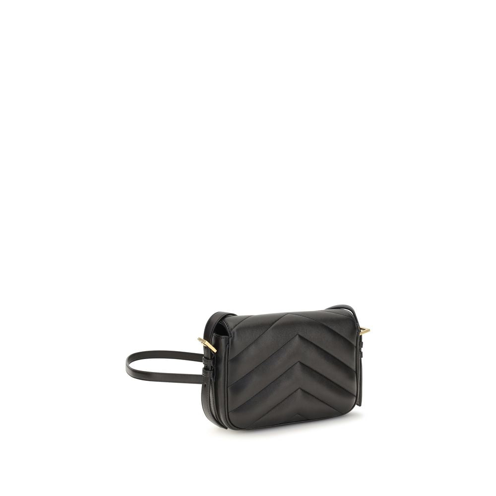 Saint Laurent Sort Lam Ovis Aries Aries Skuldertaske