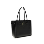 Tom Ford Black Calf Leather Bos Taurus Skuldertaske