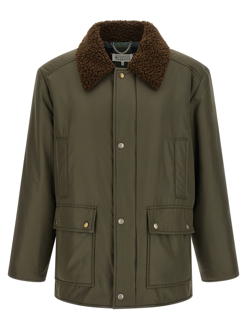 Maison Margiela Bicolor Polyester Parka