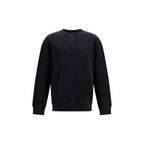 Balmain Black Cotton Sweatshirt