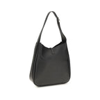 Saint Laurent Sort Kalveskind Bos Taurus Skuldertaske