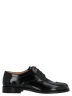 Maison Margiela Black Calfskin Oxfords And Derbies