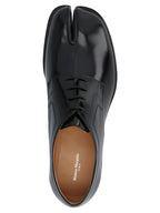 Maison Margiela Black Calfskin Oxfords And Derbies