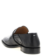 Maison Margiela Black Calfskin Slip-On Loafers