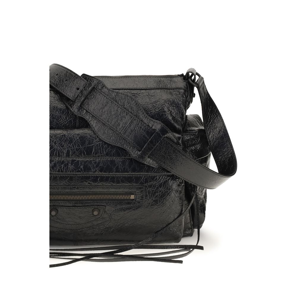 Balenciaga Czarna Torebka Na Ramię Ovis Aries Aries