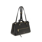 Dolce & Gabbana Sort Kalveskind Bos Taurus Skuldertaske