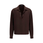 Tom Ford Brown Silk Dress Shirt