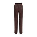 Tom Ford Brown Silk Casual Pants