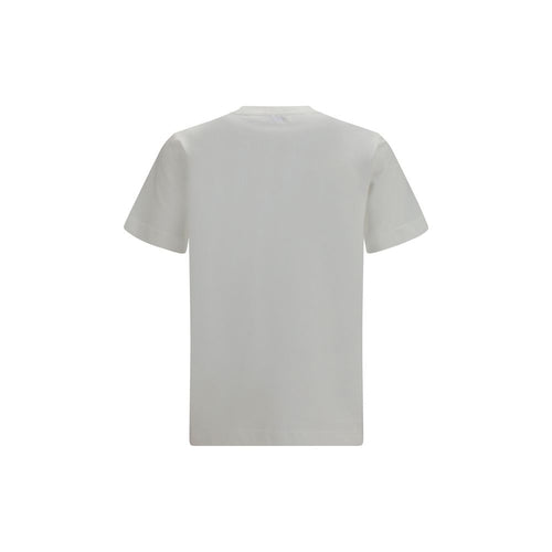 Burberry Hvid Bomulds-T-shirt