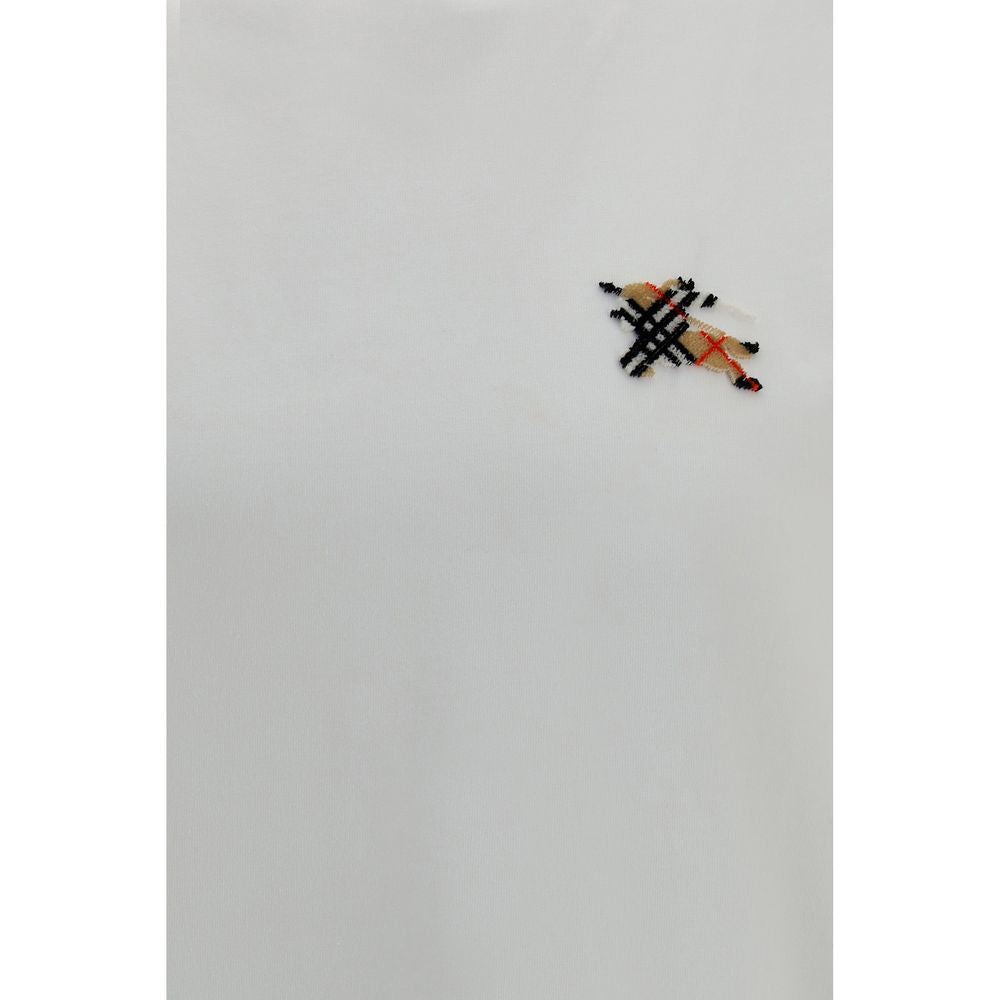 Burberry Hvid Bomulds-T-shirt