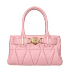 Versace Pink Leather Handbag