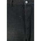 Maison Margiela Gray Cotton Casual Pants