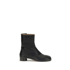 Maison Margiela sorte kalveskindsankelstøvler