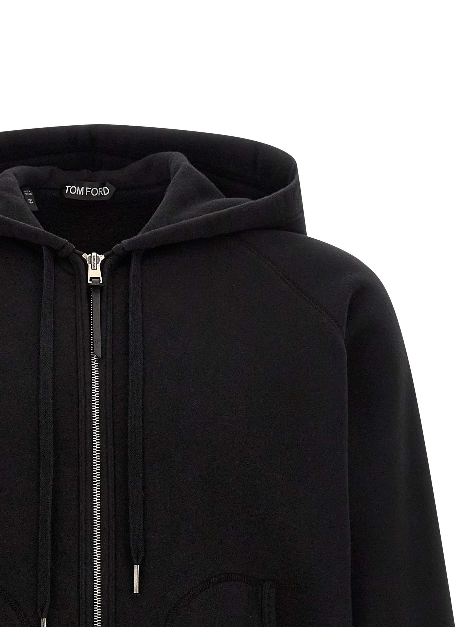 Tom Ford Black Cotton Sweatshirt