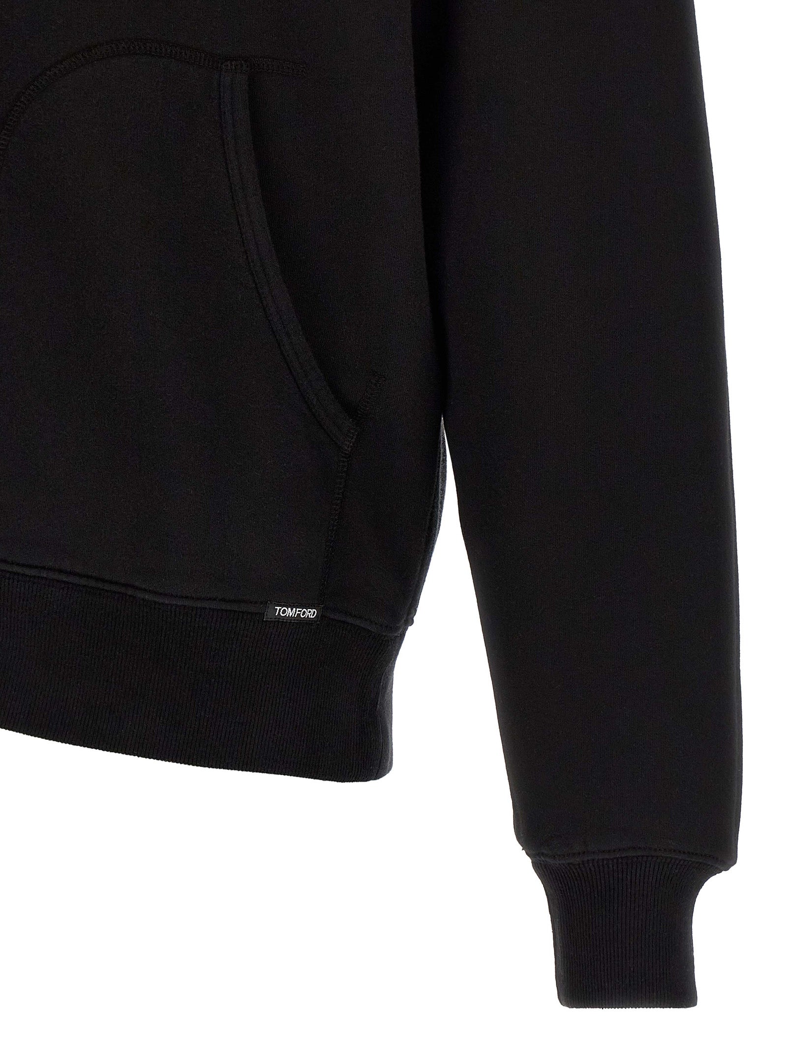 Tom Ford Black Cotton Sweatshirt