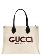 Gucci Beige Polyethylene Tote Bag
