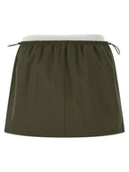 Alexander Wang Bicolor Cotton Long Skirt