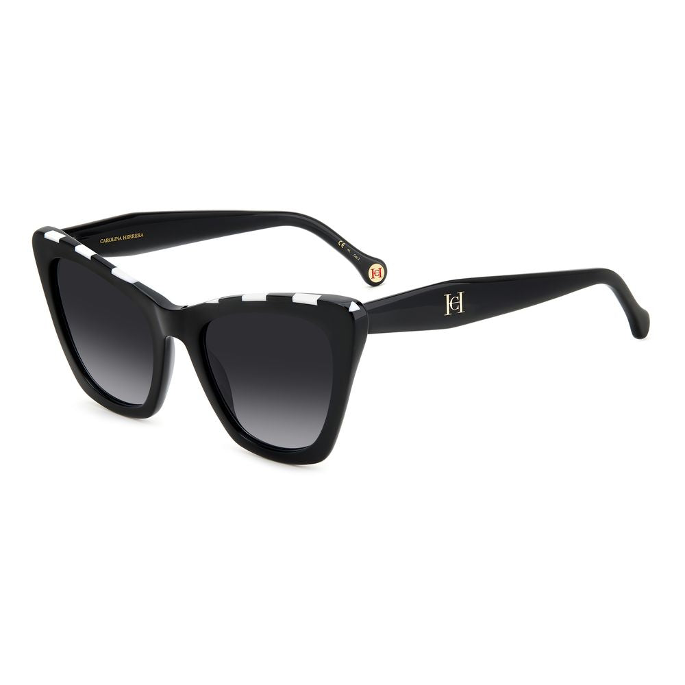 Carolina Herrera sorte acetat-solbriller