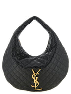 Saint Laurent Black Lamb Leather Shoulder Bag