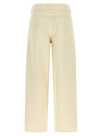 PINKO Beige Cotton Jeans Denim