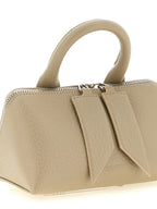 The Attico Beige Bovine Leather Handbag