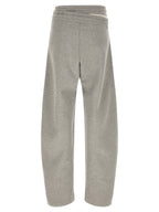 The Attico Gray Cotton Casual Pants