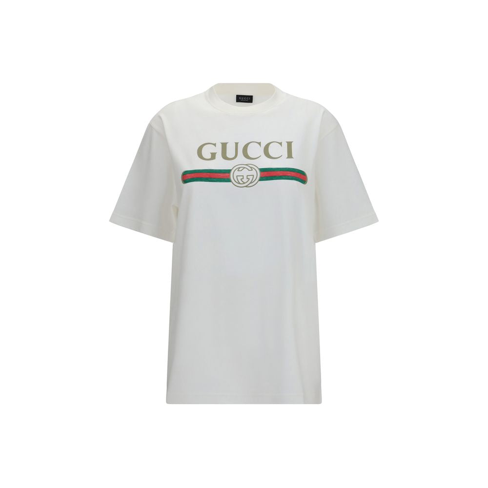 Gucci hvid bomulds-T-shirt