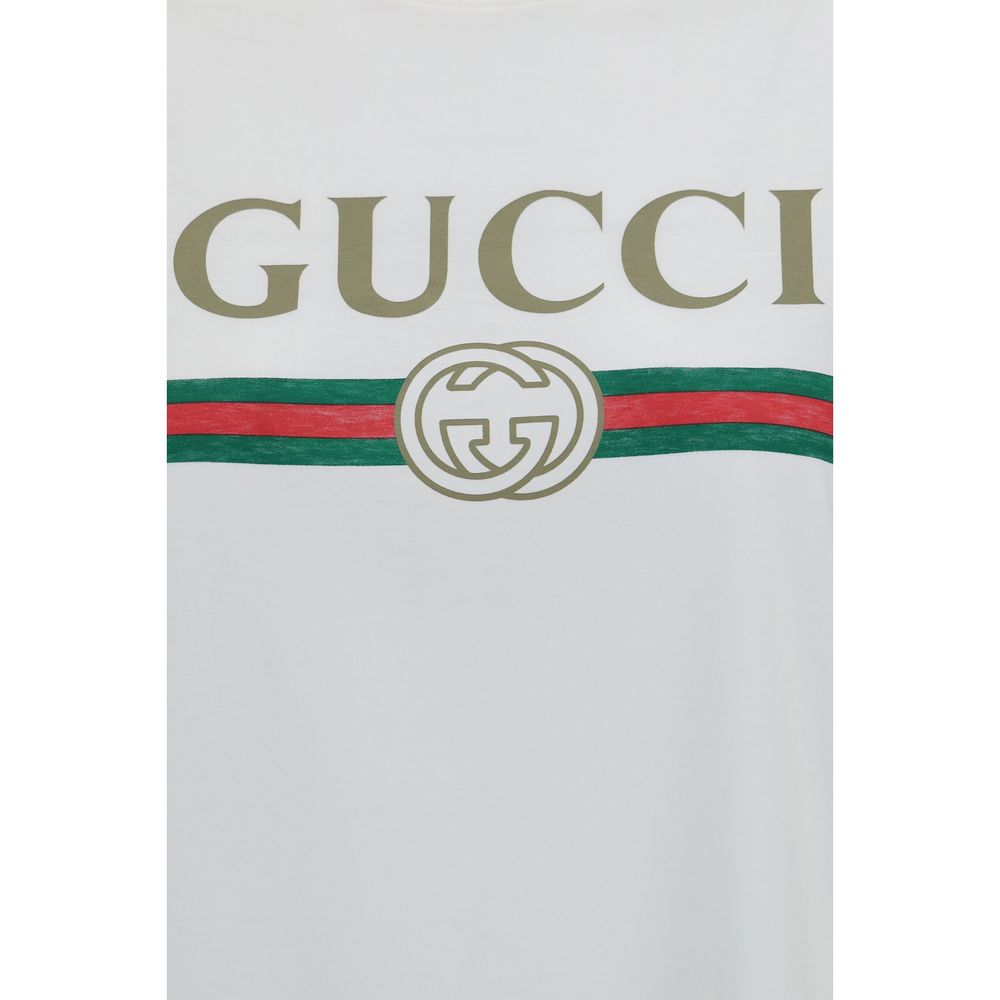 Gucci hvid bomulds-T-shirt