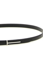 Tom Ford Black Goatskin Thin Belt