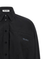 The Attico Black Cotton Blouse