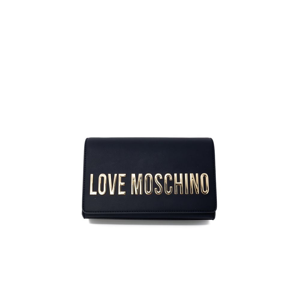 Torebka Love Moschino z czarnego polietylenu