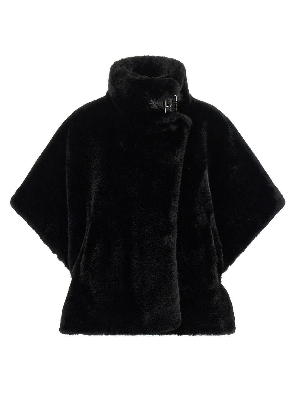 PINKO Black Polyester Coat