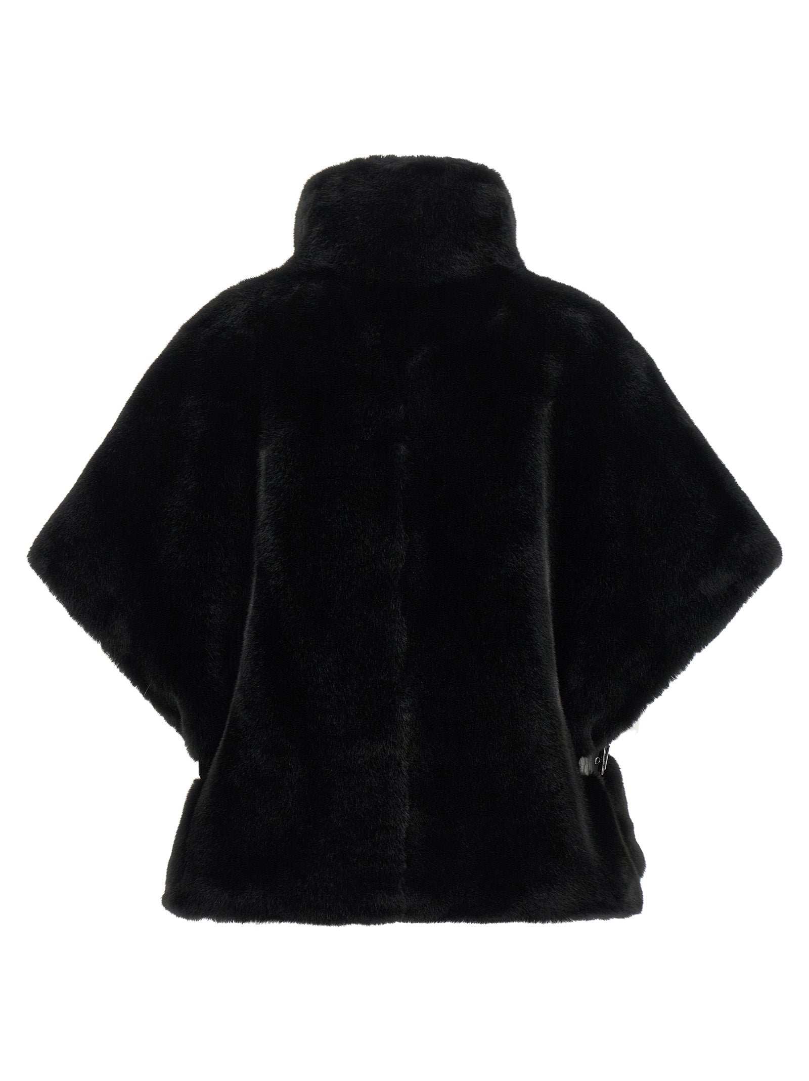 PINKO Black Polyester Coat