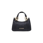 Love Moschino Sort Håndtaske i Polyethylen