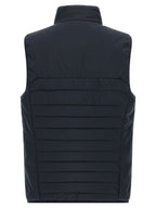 Hugo Boss Blue Polyester Sleeveless Jacket