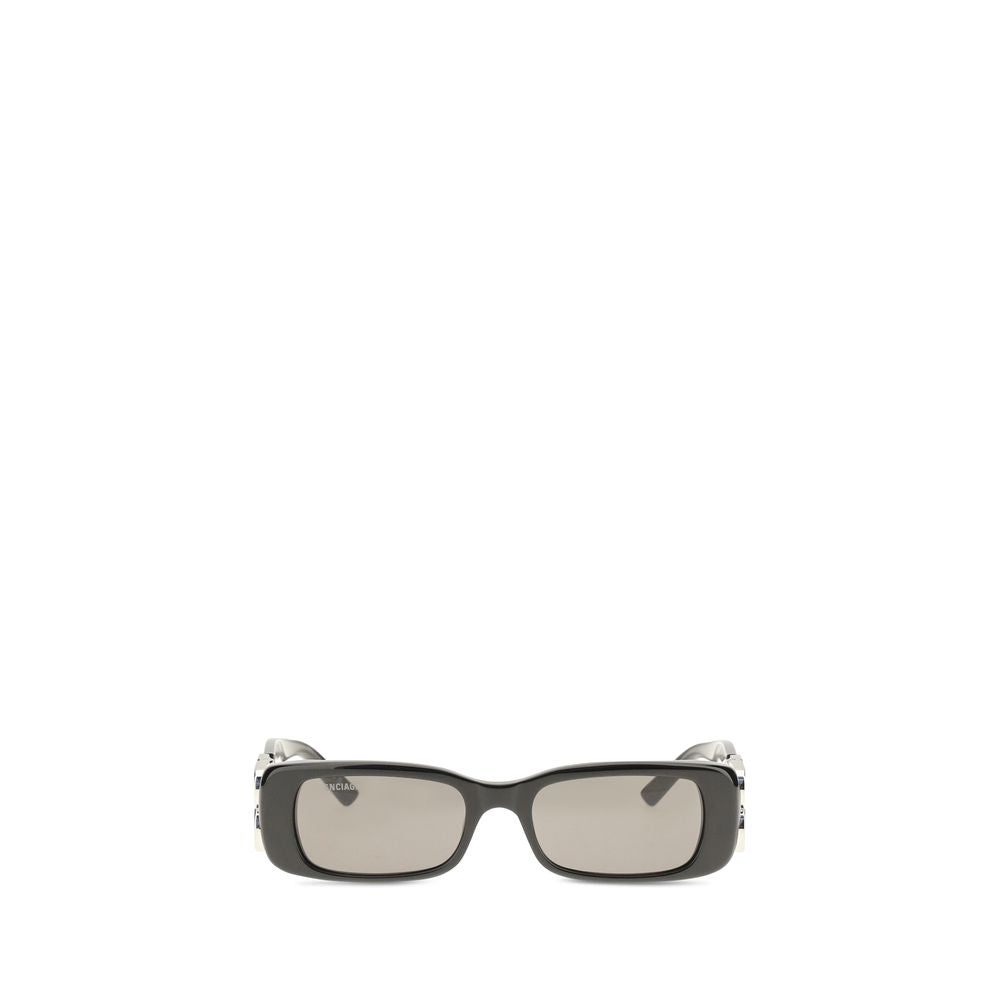 Balenciaga solbriller i sort acetat