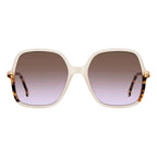 Carolina Herrera Beige Acetate Sunglasses